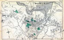 Dedham Town, Norfolk County 1876